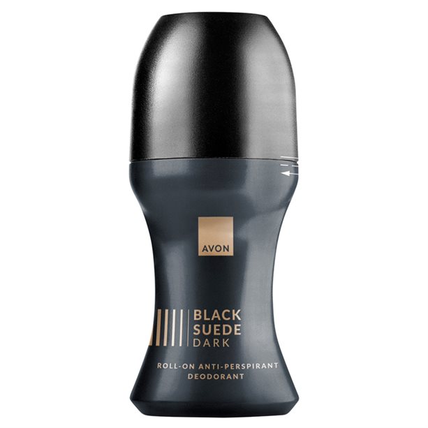 BLACK SUEDE DARK  ROLLON ANTI-PERSPIRANT