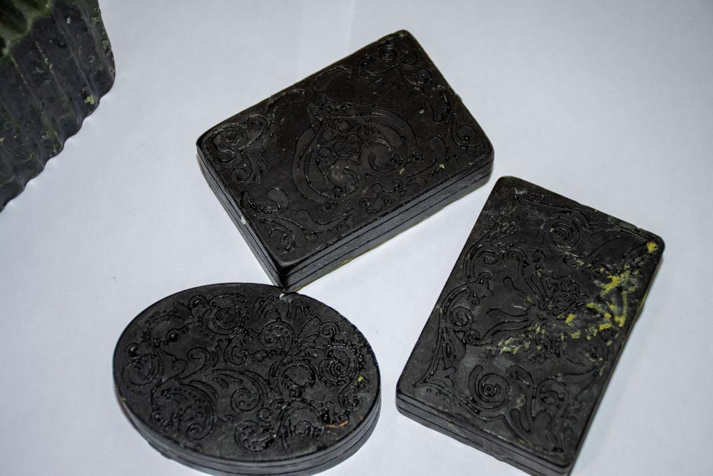 Charcoal soap