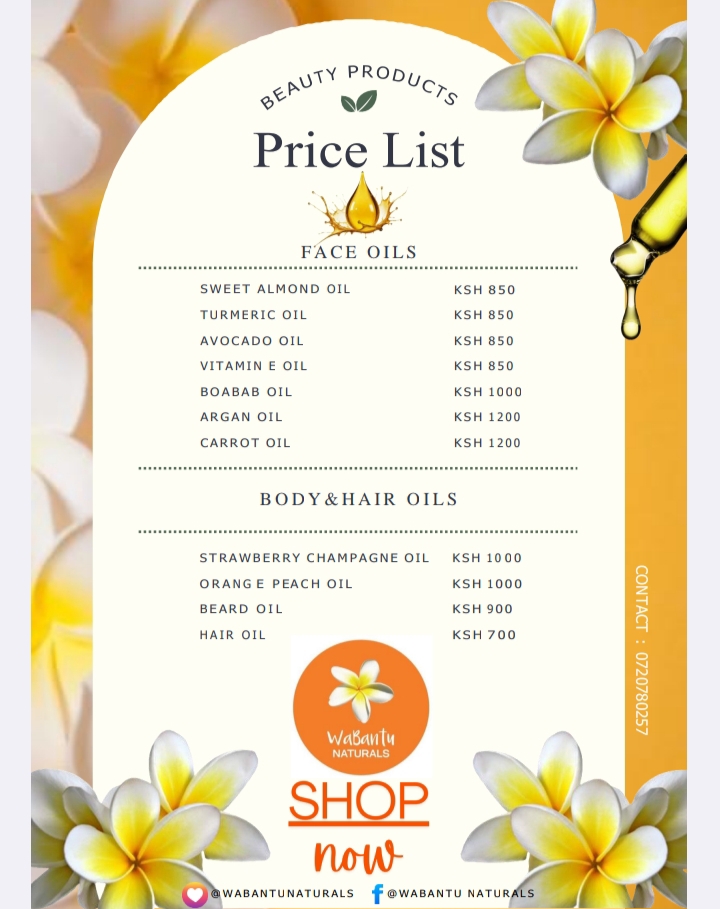 Oil Price List