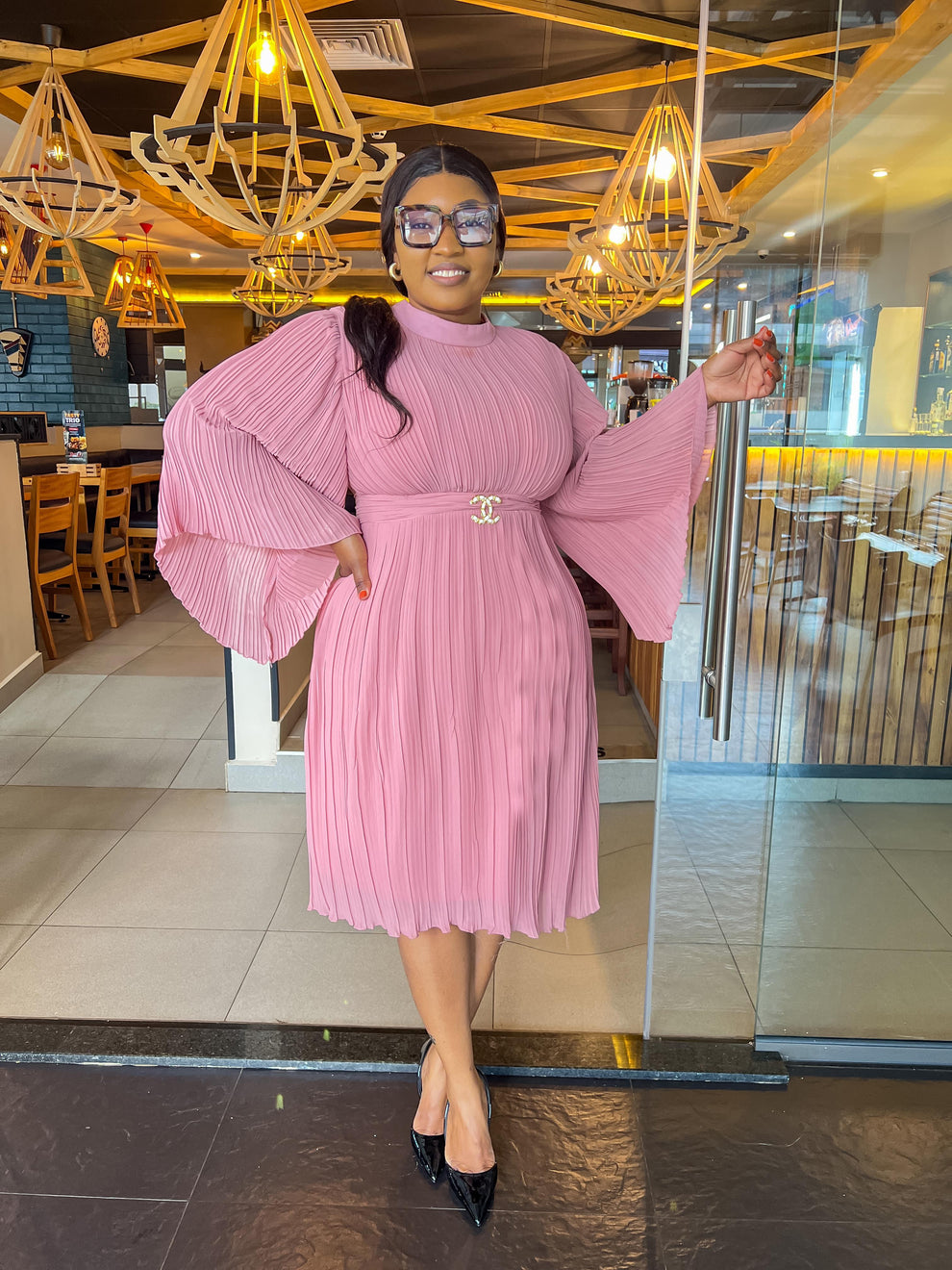 Free dress plain colour