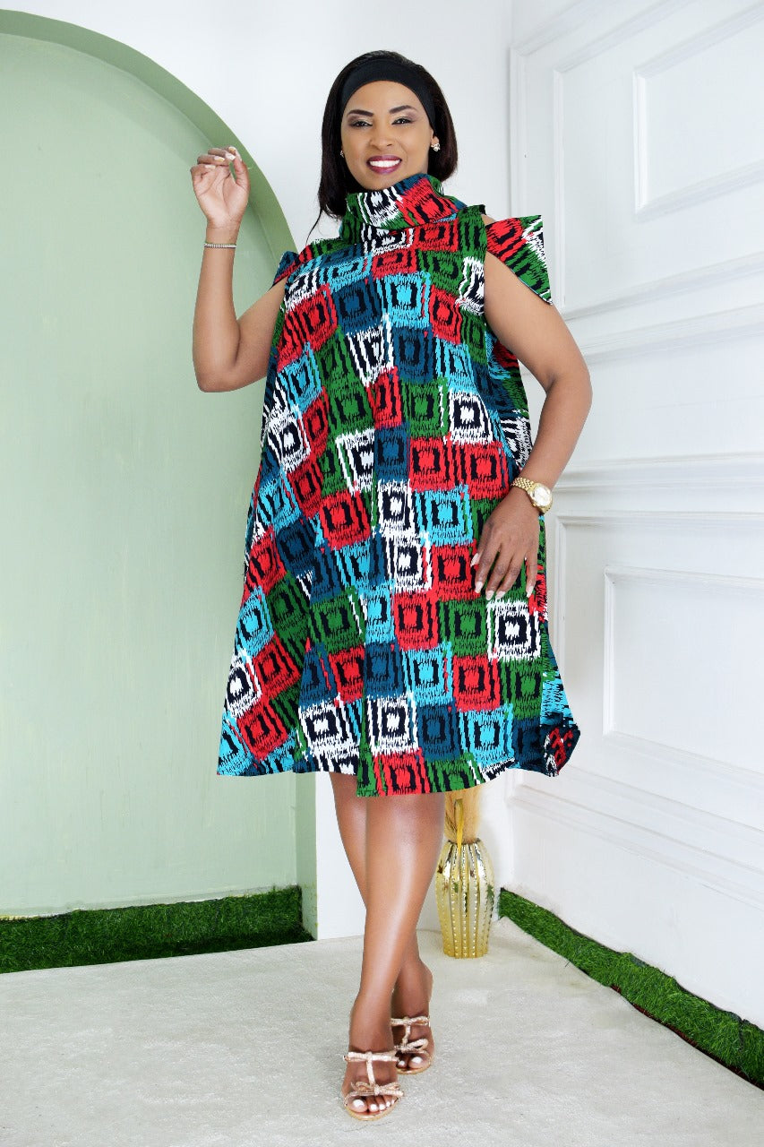Ankara Free Size Dress